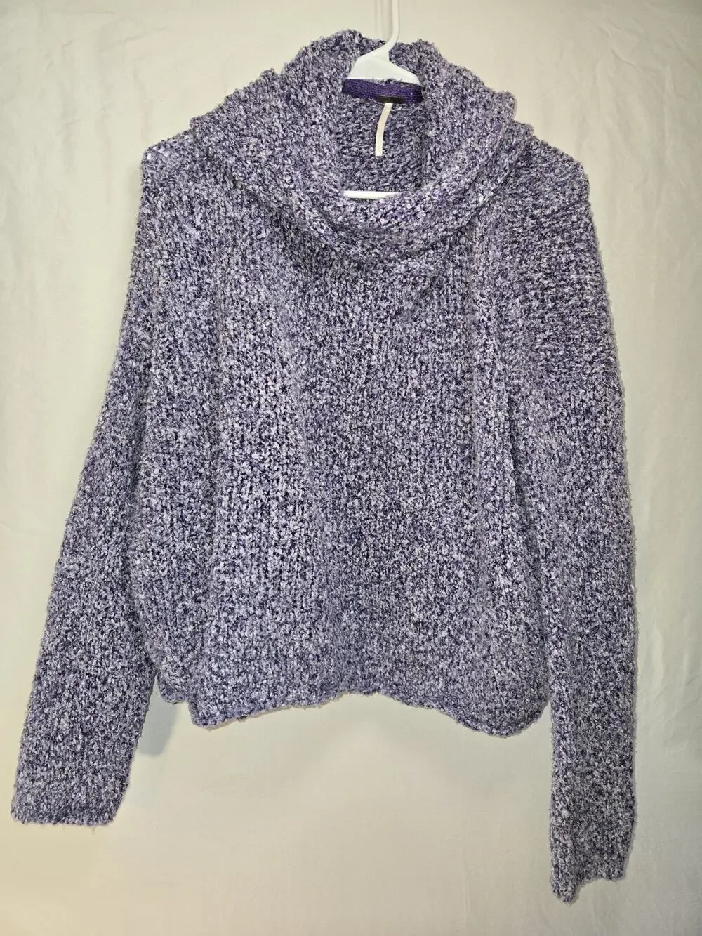 Free People Knit US Womens Size Womens XS or S Pullover Cowl Neck Sweater Roomy